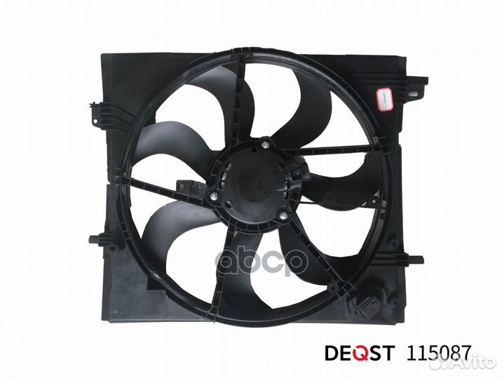 Вентилятор радиатора двигателя nissan qashqai