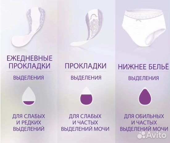 Always Трусы урологические, размер M, 7 шт