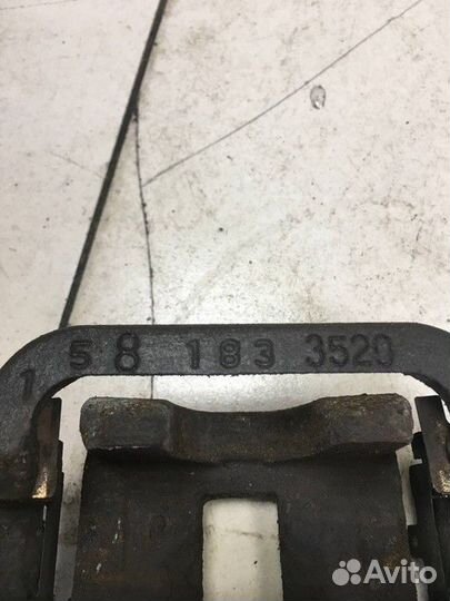 Суппорт тормозной задний левый