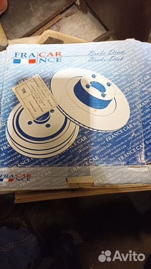 Передние тормозные диски skoda. VW.audi