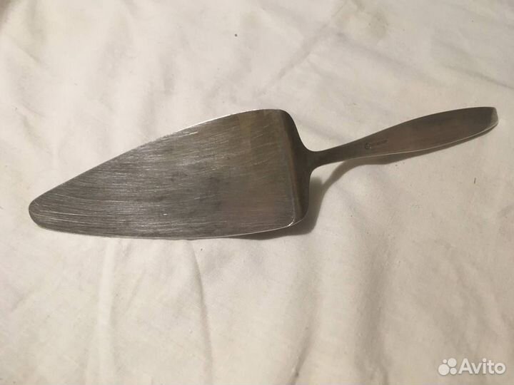 Лопатка для подачи торта СССР мельхиор винтаж