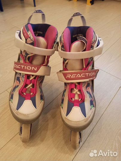 Роликовые коньки детские раздвижные