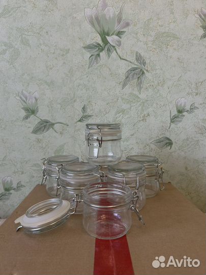 Банки с бугельным замком (Для сыпучих продуктов)