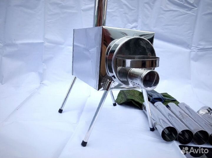 Печь буржуйка Малая на 15 л. без экранов