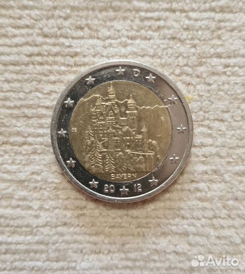 Монета 2 евро