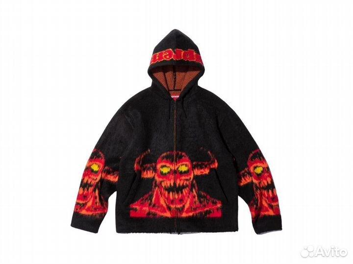 Зип Худи Supreme x Toy Machine SS24