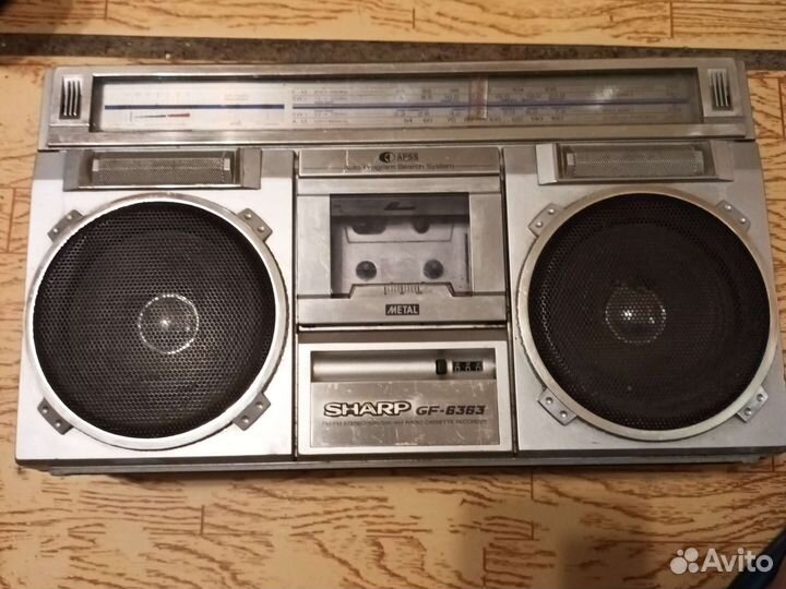 Магнитофон sharp gf6363