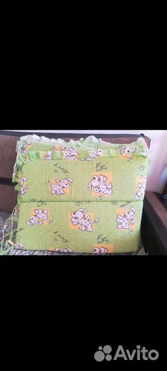 Бортики и балдахин в кроватку