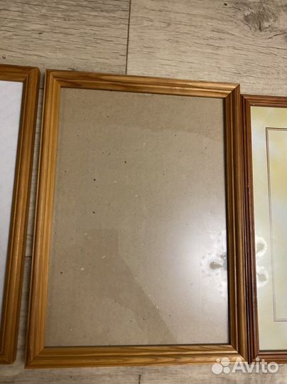 Рамки для фото 21х30, деревянные,21х14