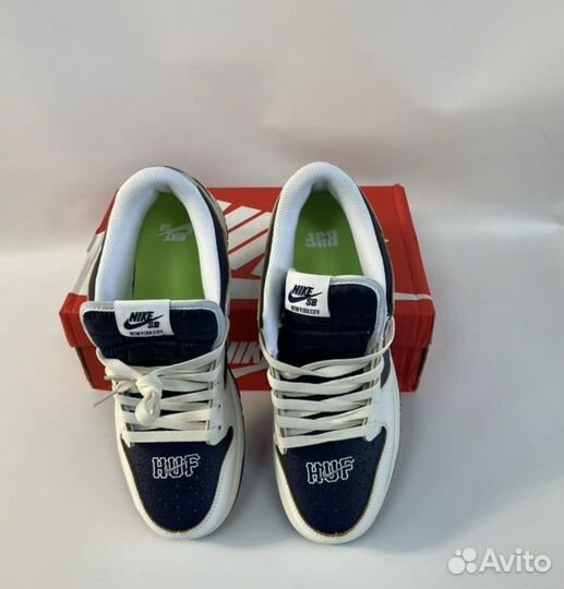 Кроссовки nike sb dunk low huf new york city