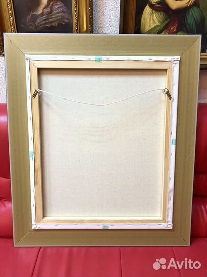 Картина Маслом, Корабль в закате 77х67см