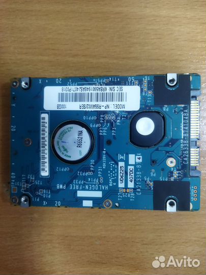 Жесткий диск Fujitsu 100Gb 2,5