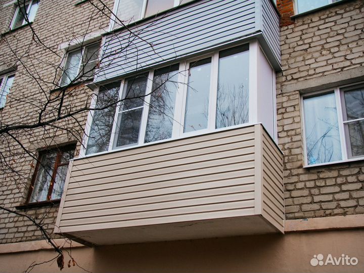 Остекление балконов