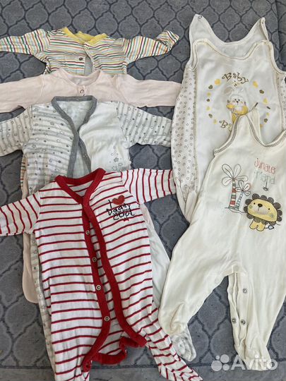 Пакет детских вещей на девочку 62-68