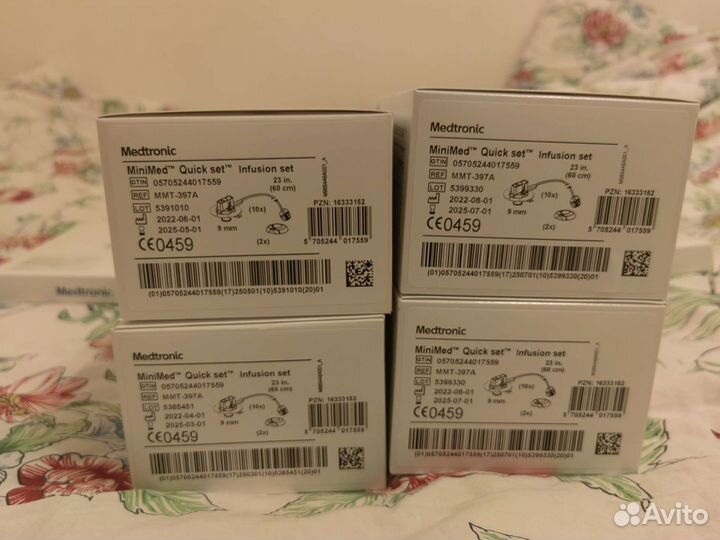 Инфузионный набор Medtronic и резервуары для помпы