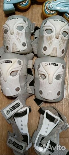 Роликовые коньки детские раздвижные