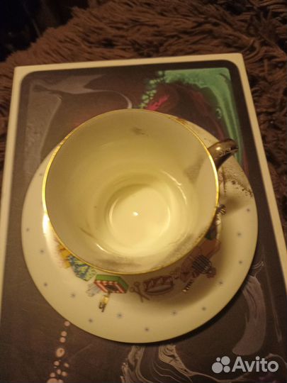 Чашка с блюдцем