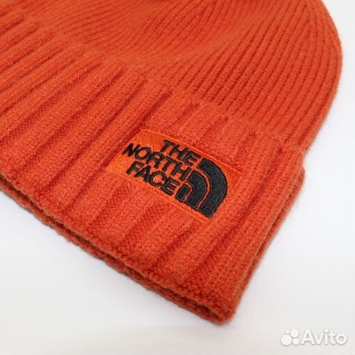 Зимняя шапка The North face (красн.)