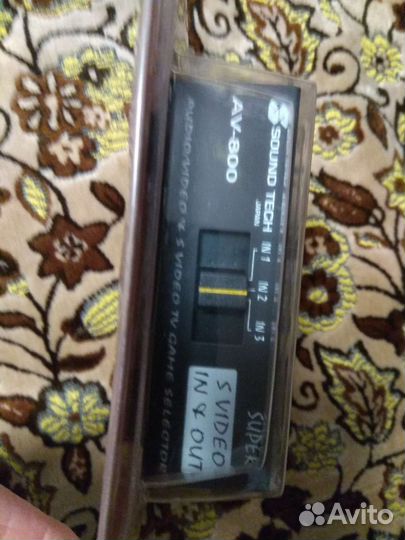 Переключатель селектор аудио видеовходов