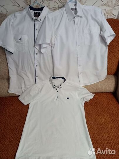 Рубашка с коротким рукавом на подростка 14-15 лет