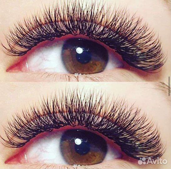 Наращивание ресниц нужна модель