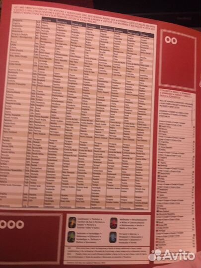 Журнал Panini футбол south africa 2010