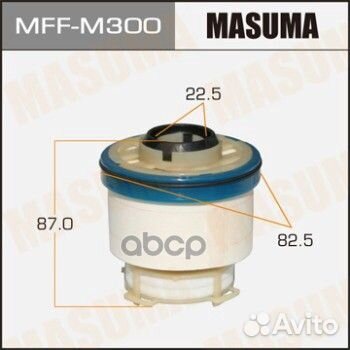 Фильтр топливный mitsubishi L200 mffm300 Masuma