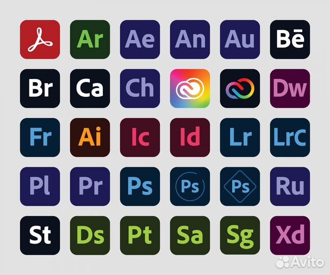 Adobe creative cloud подписка ключи активации