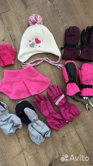 Перчатки, варежки, шапка