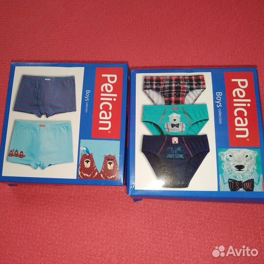 Трусы боксеры и плавки Пеликан