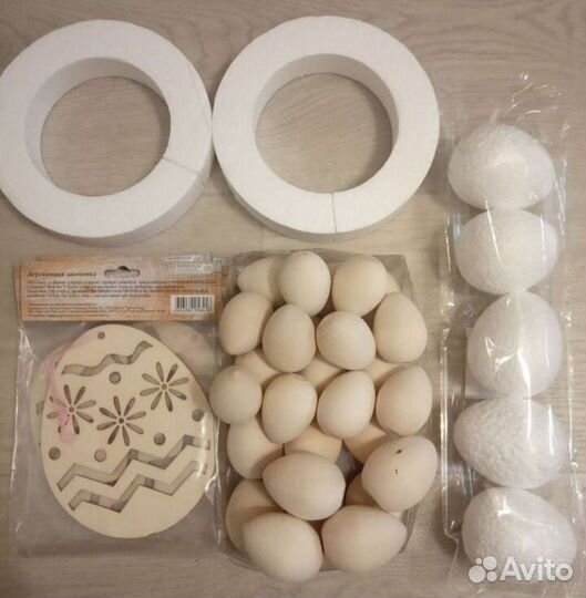 Заготовка яйцо, декор