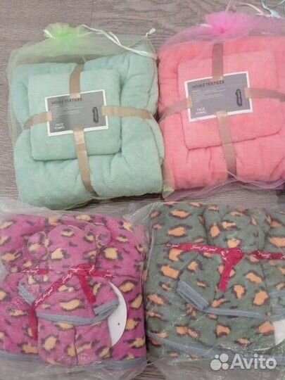 Набор полотенец 2шт новый