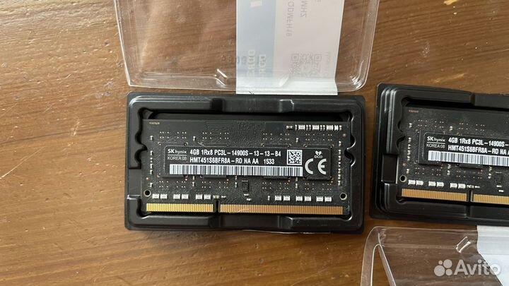 DDR3 1867 mhz 2*4 gb iMac 2017