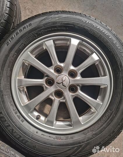 Летние колёса Mitsubishi ASX 215/65/16 Dunlop