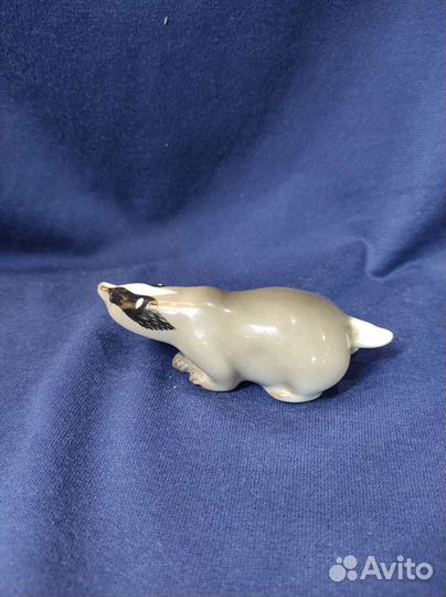 Статуэтка крадущийся барсук Лфз СССР