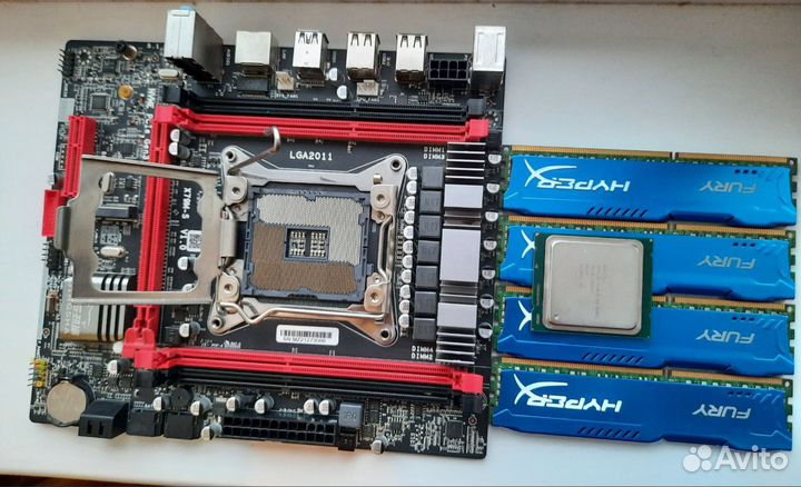 Игровая Сборка для мощного пк на zeon 2650v2