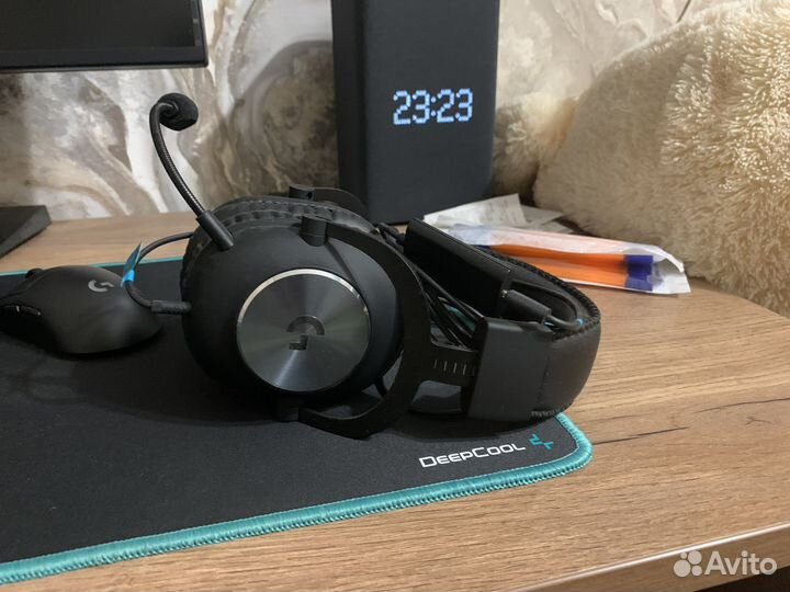 Игровые наушники logitech