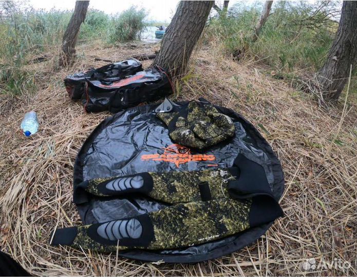 Коврик-сумка для переодевания для подводной охоты