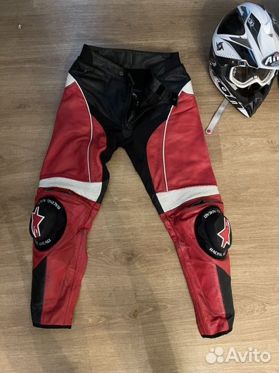 Кожанные штаны alpinestars
