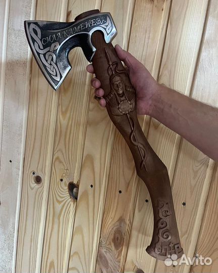Топор ручной работы
