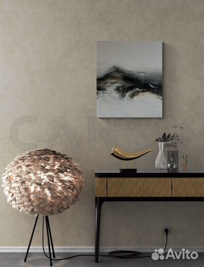 Картина маслом интерьерная абстракция