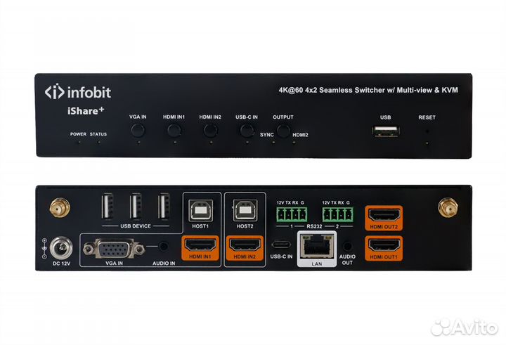 Презентационный коммутатор Infobit iShare Plus