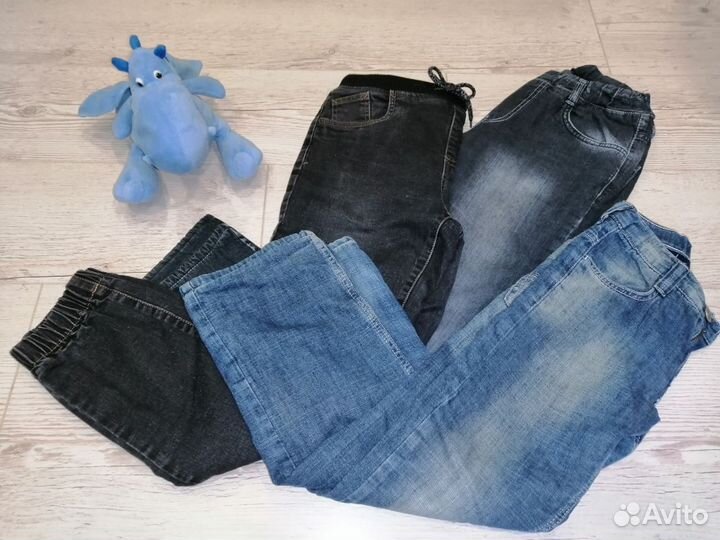 Джинсы утепленные на мальчика