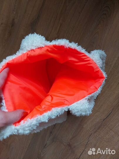 Меховой шоппер