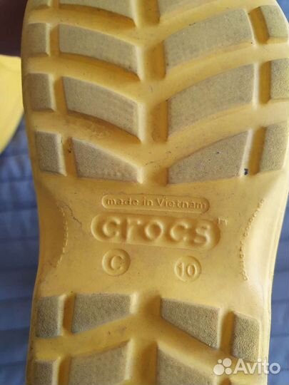 Резиновые сапожки Crocs C10