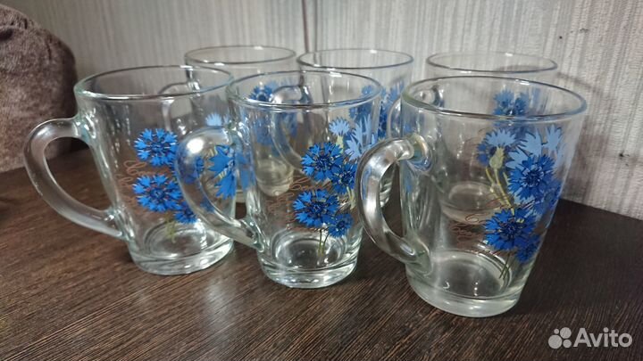 Кружки, стаканы, стопки