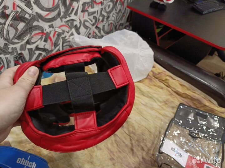 Боксерский шлем clinch