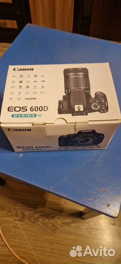 Фотоаппарат canon 600d EF-S 18-135 IS