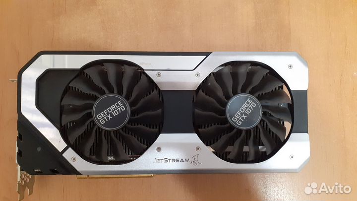 Видеокарта gtx 1070 Super Jet Stream 8G