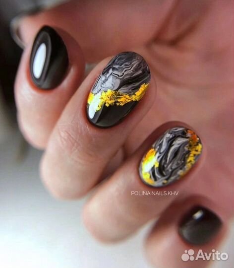 Маникюр Гель лак Наращивание